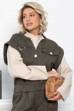 Жилет Лора (зеленый) Б15031-39М LT Collection