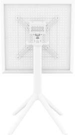 Стол пластиковый складной Siesta Contract Sky Folding Table 60, белый