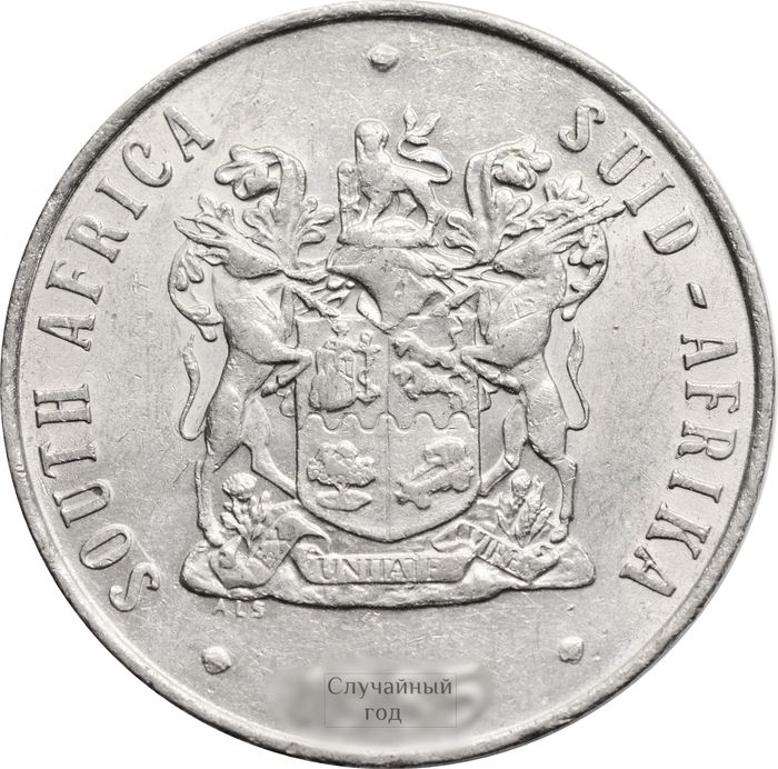 50 центов 1970-1990 ЮАР XF