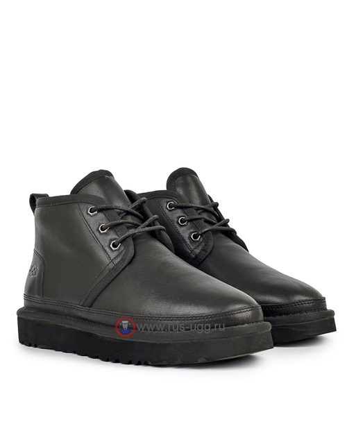 MENS NEUMEL LEATHER Black