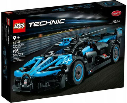 Конструктор LEGO Technic Bugatti Bolide Agile Лего Бугатти Синий 42162