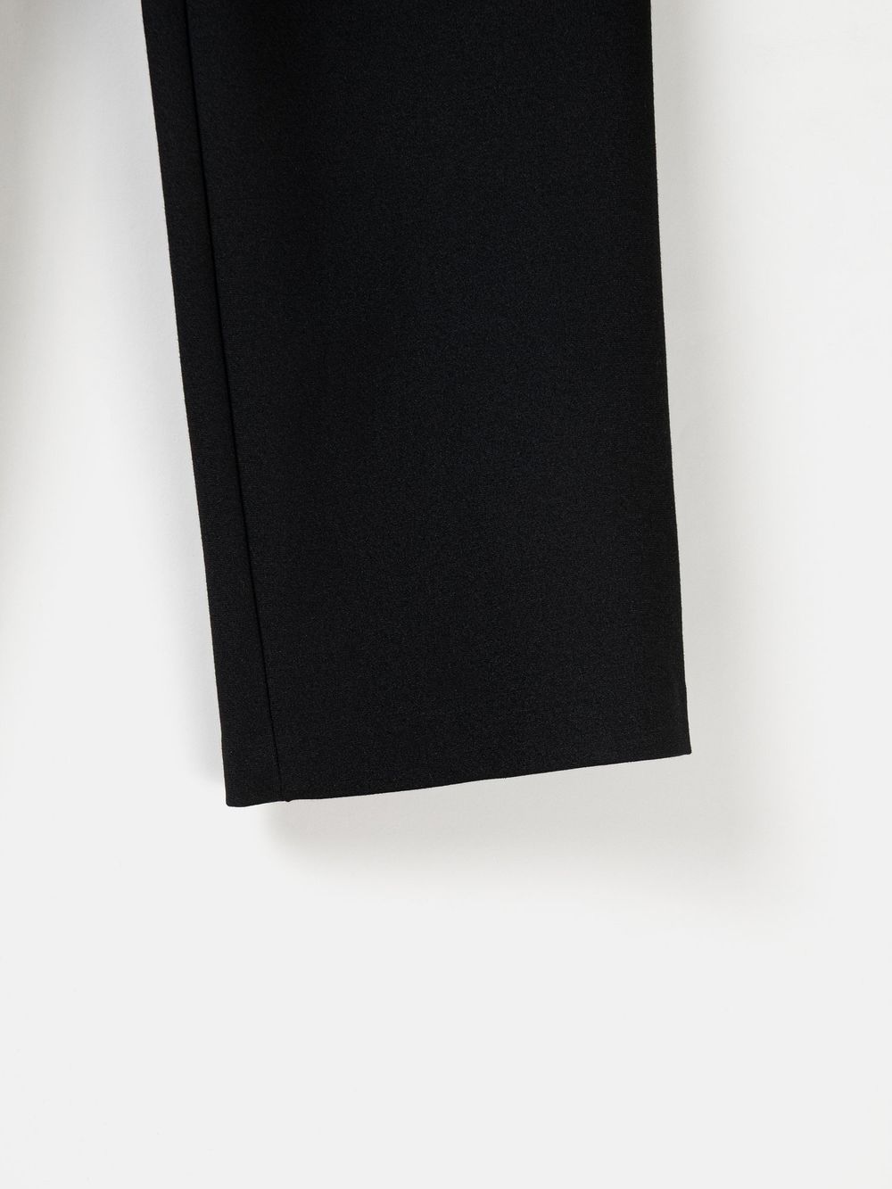 Брюки прямые для мальчика "Черные" 7+