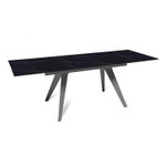 Стол раскладной Rhein (140+40+40), керамика матовая Blackgold