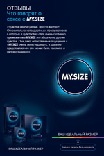 Презервативы My.Size PRO 60 большой размер XXL 19,3 см 36 шт.