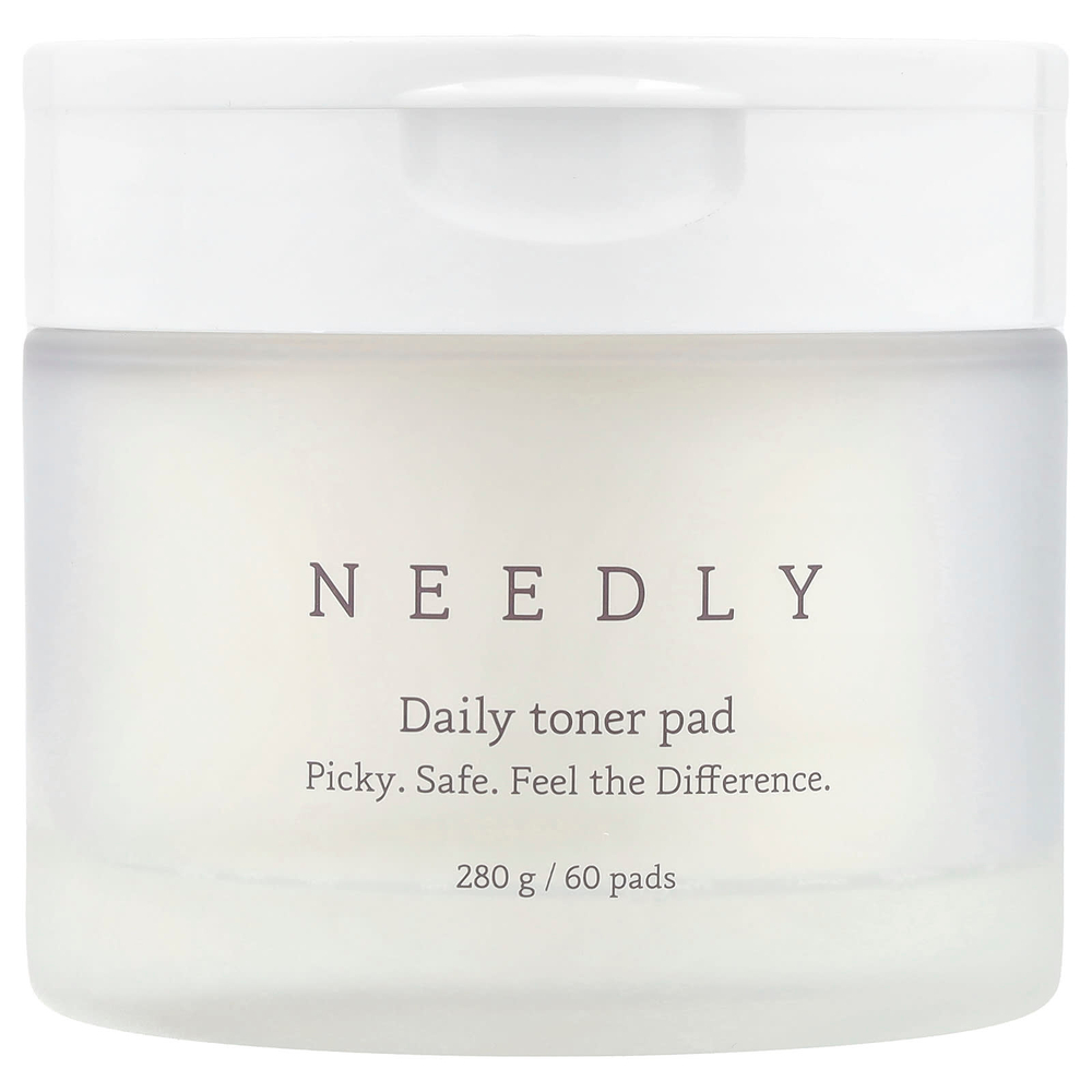 Needly, Ежедневный тонер, 60 шт., 280 г