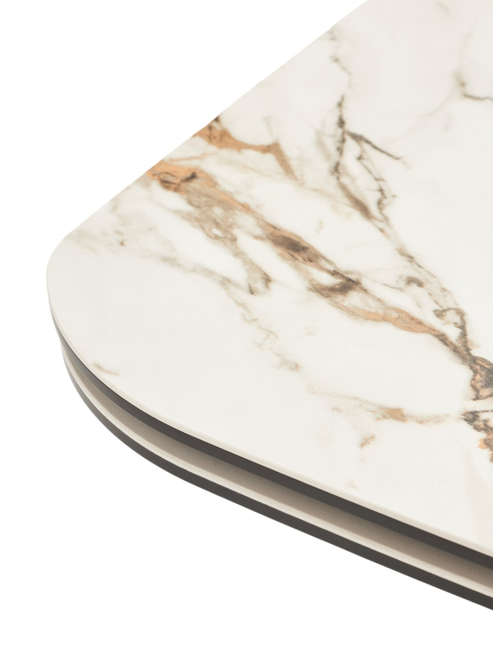 Стол М-City DISAUR Вальдемар (Valdemar 180 Kl-188 Итальянская керамика, стекло, темно-серый, Kl-188