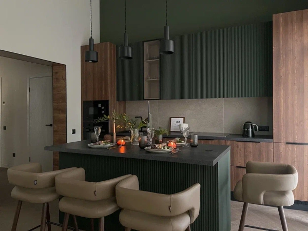 Примеры современных дизайнов кухонь из интернета