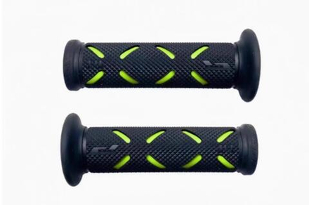 Грипсы Progrip чёрный-зелёный 22 мм