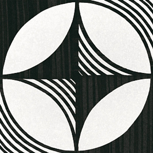 Керамогранит EQUIPE CAPRICE DECO Compass B&W 20x20/ЭКИПЕ КАПРИС ДЕКО Компас 20x20