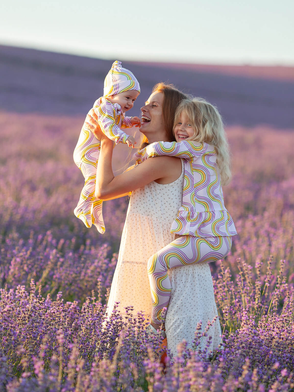 Комбинезон Mjölk Sleep and Play Радуга