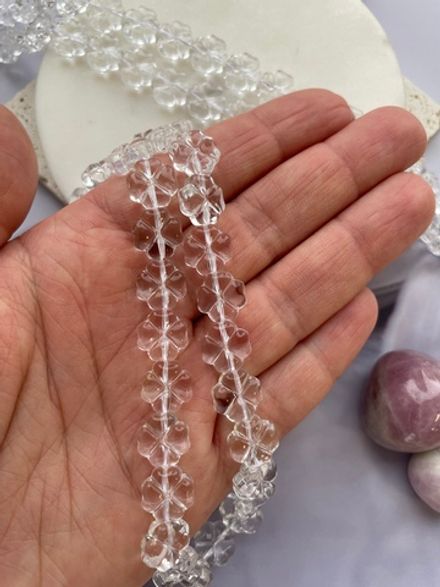 Бусина "Клевер" 10мм, стекло