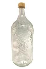 Бутыль Винная 3л стекло, с крышкой