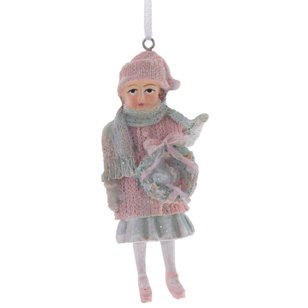 GAEM Изделие декоративное подвесное "Девочка/Мальчик", L5 W4 H11,5 см, 6в.