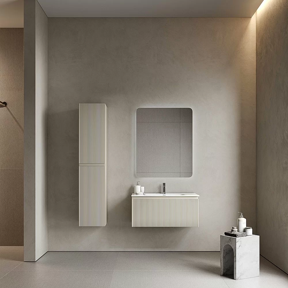 Тумба с раковиной Sancos Snob R 1.0 SNR1.090CE/CN7002 Beige Soft