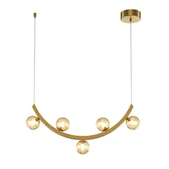 Подвесной светильник Янтарь / Ambre 3000К 12Вт Maytoni mod331pl-l12bs3k