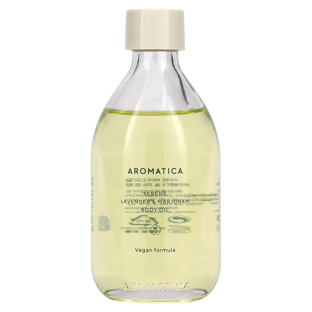 Aromatica, Масло для тела с лавандой и майораном Serene, 100 мл (3,3 жидк. унц.)