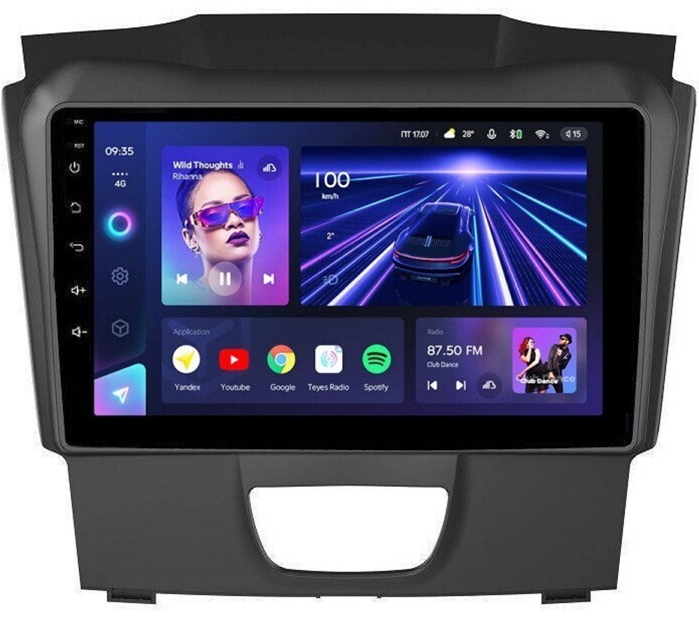Магнитола для Chevrolet TrailBlazer 2012-2015 - Teyes CC3L на Android 10, 8-ядер, CarPlay, 4G SIM-слот