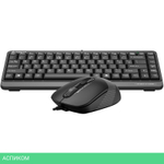 Набор периферии A4Tech Fstyler F1110 Grey черный/серый