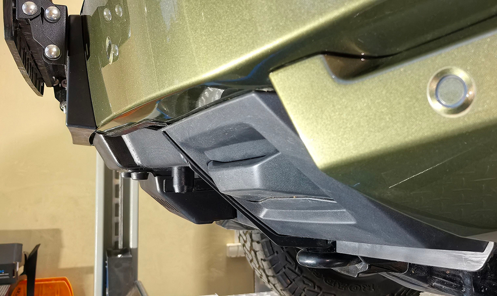 Площадка под лебёдку с защитой радиаторов в штатный бампер TANK 400 РИФ