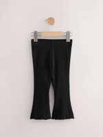 Легинсы-клеш для девочки Next AY1-220, 3 шт., Черный, Бежевый