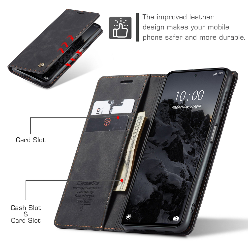 Чехол-книжка CaseMe Matte Xiaomi Redmi Note 12 5G