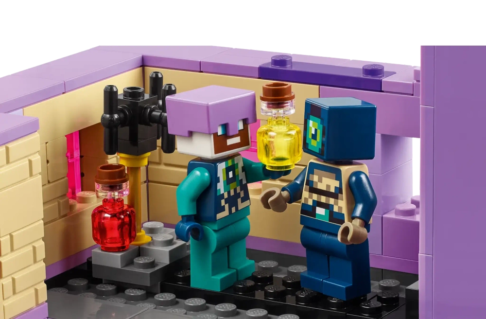 Конструктор LEGO Minecraft 21264 Дракон и корабль Эндера