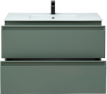 Тумба с раковиной Allen Brau Eclipse 1.E1003.CGM 100 cement grey matt