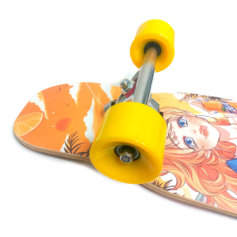 Комплект лонгборд HoolyBoards OrangeGirl 44/112см