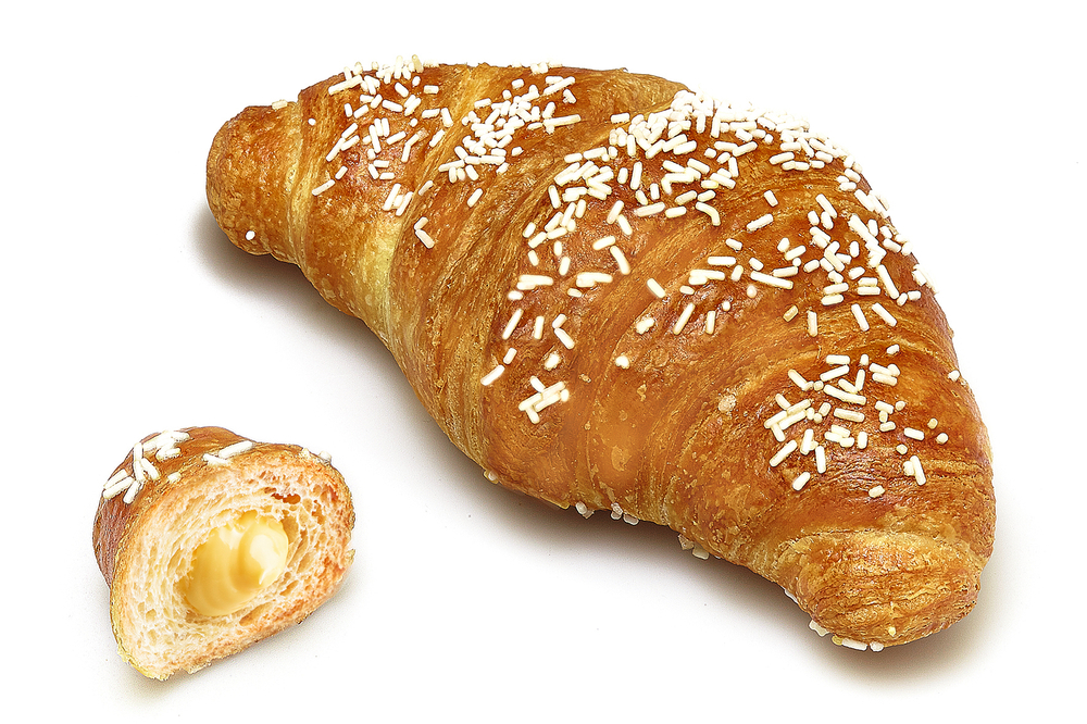 Круассан с заварным кремом и с лимоном Delifrance