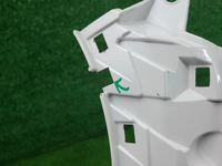 Бампер передний правая часть Haval Dargo X (22-нв)