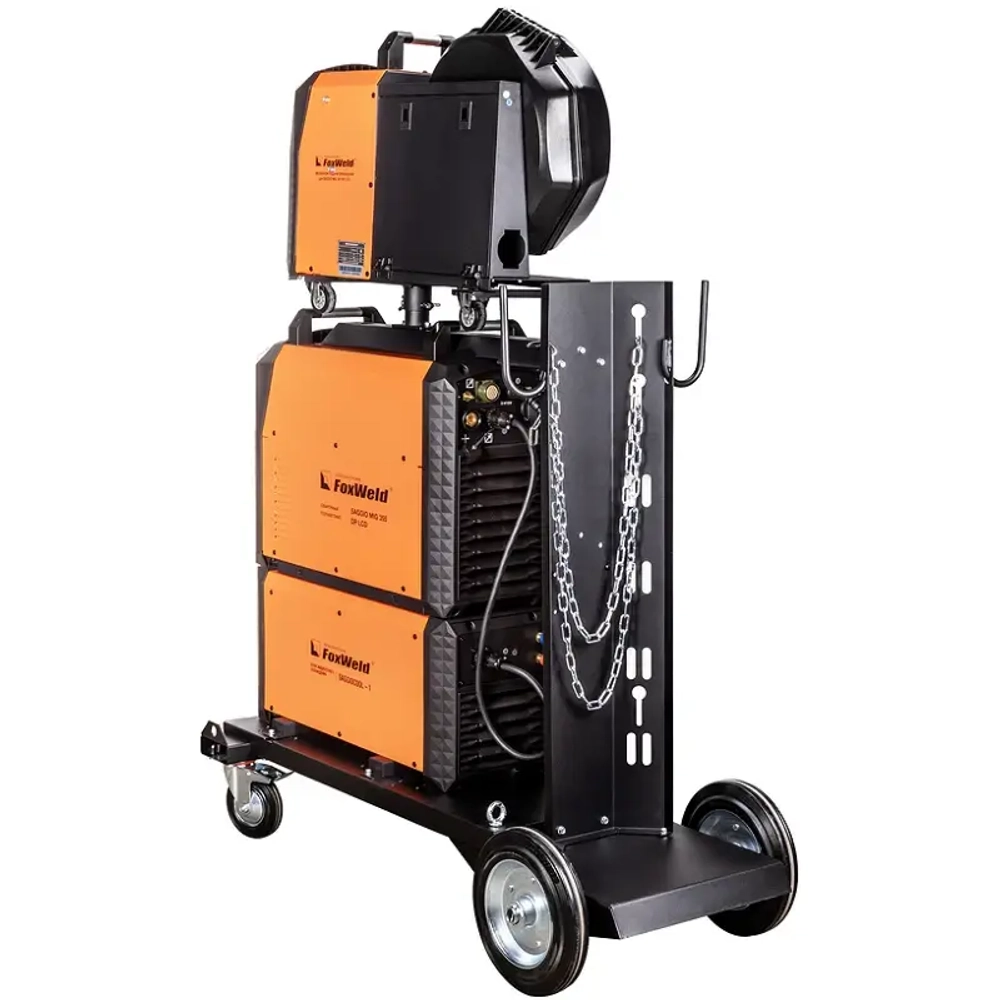 FoxWeld SAGGIO MIG 355 DP LCD сварочный полуавтомат 9310