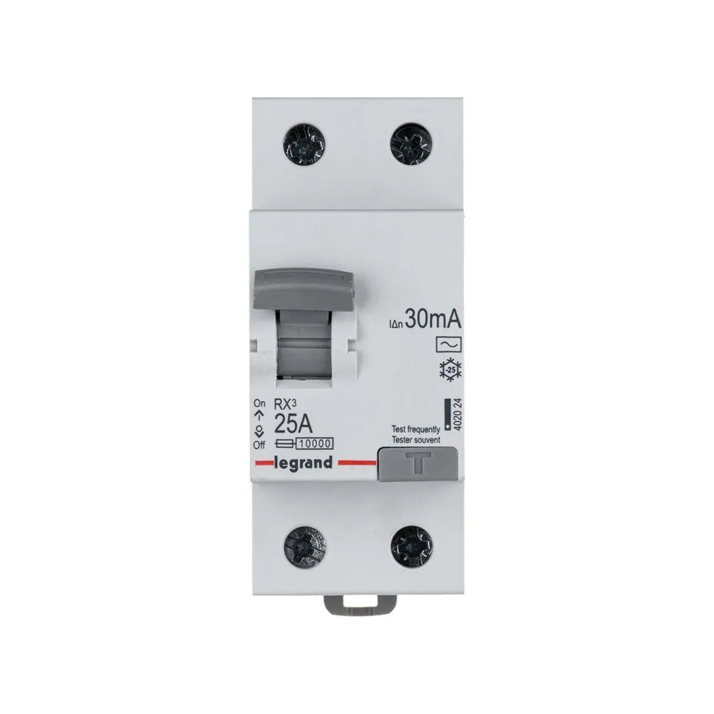 ВДТ Legrand 402024 2П 25А АC RX3 30мA