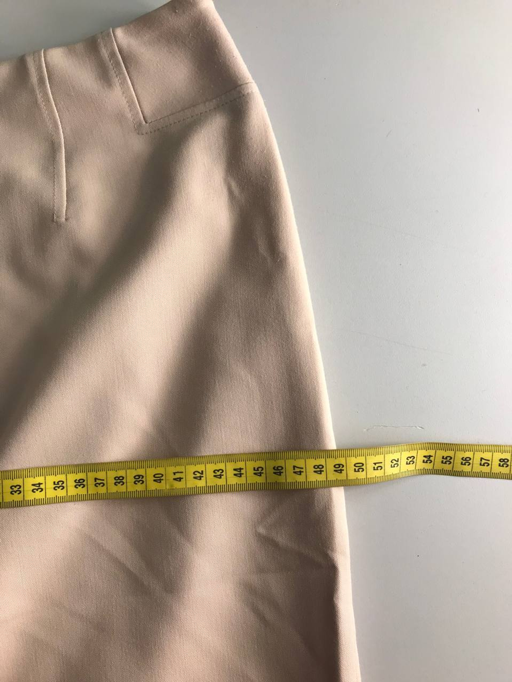 Юбка Olar светлого оттенка, визуально 48 размер