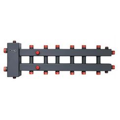 Гидроразделитель с коллектором ZOTA 7 контуров до 70кВт горизонтальный 30530