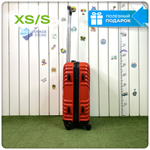 Ручная кладь со съемными колесами X-line, Красный