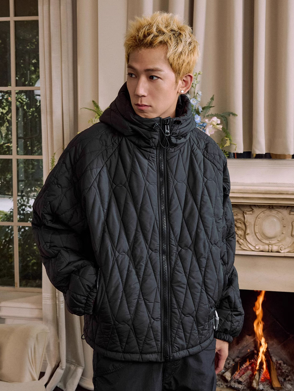Куртка HARSHandCRUEL Quilted Jacket w Hood