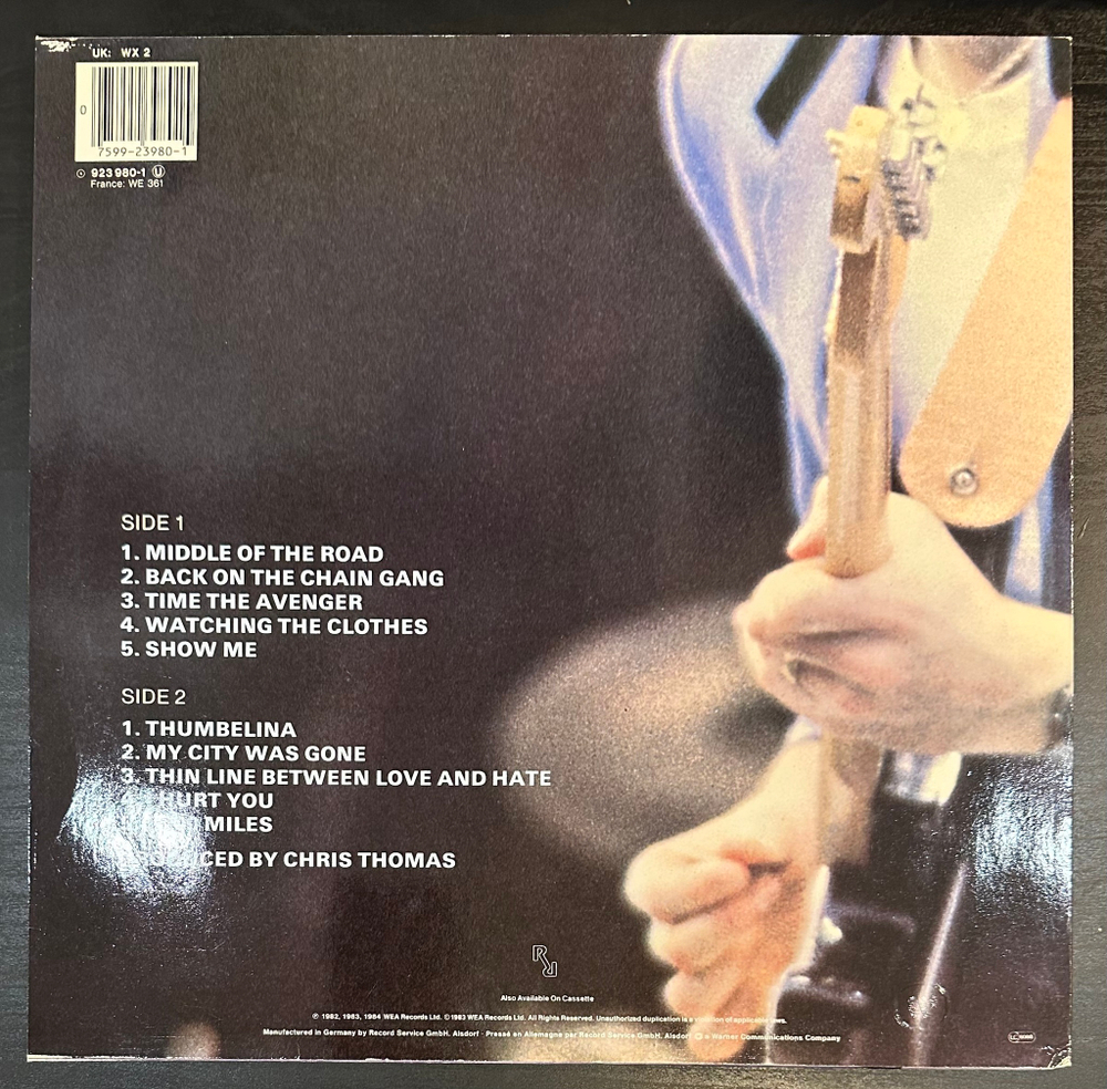 The Pretenders - Learning To Crawl (Германия 1984г.)