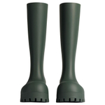 Balenciaga Bulldozer Rain Boots Women"s Dark Green