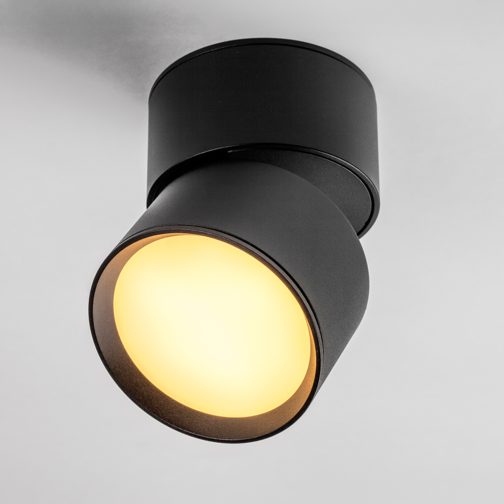 215837 Светильник ACUTO LED 9W 660LM 120G ЧЕРНЫЙ 3000/4000/6000K