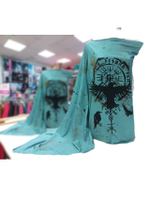 Кулирка с лайкрой Купон Ворон РУНЫ 80см