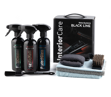 Shine Systems Black Line InteriorCare Kit - набор для ухода за интерьером