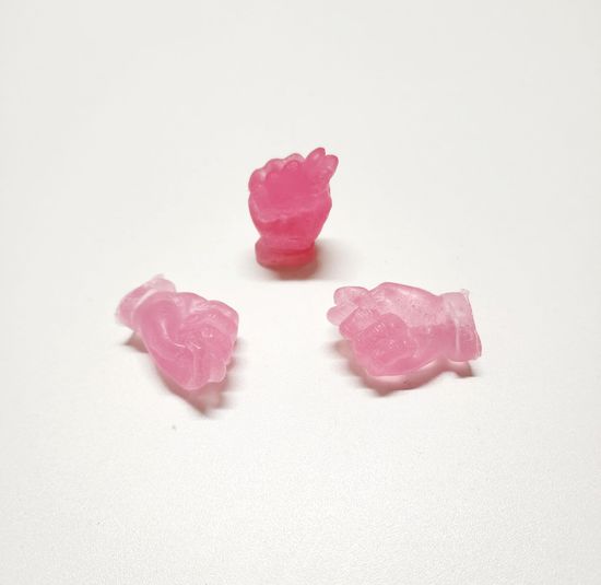 Набор сувенирного мыла розовое "Фиг", 3 штуки