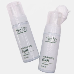 Пенка Alga Spa мягкая для умывания «Soft cleansing foam», 150мл