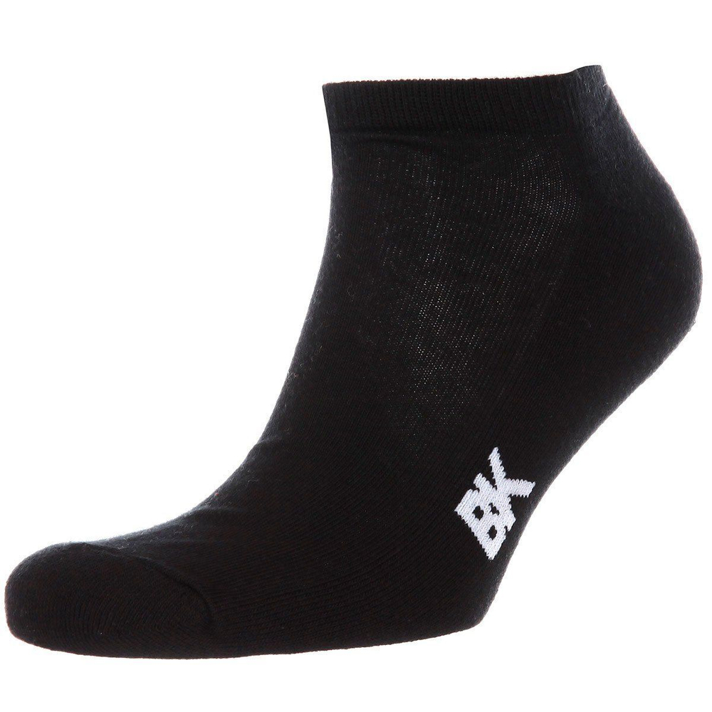 Низкие носки BK sneaker socks men terry sole - 5 шт. (Размер: 29) (Цвет: черный)