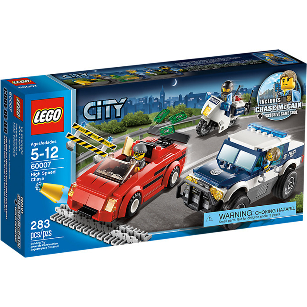 LEGO City: Погоня за преступниками 60007 — High Speed Chase — Лего Сити Город