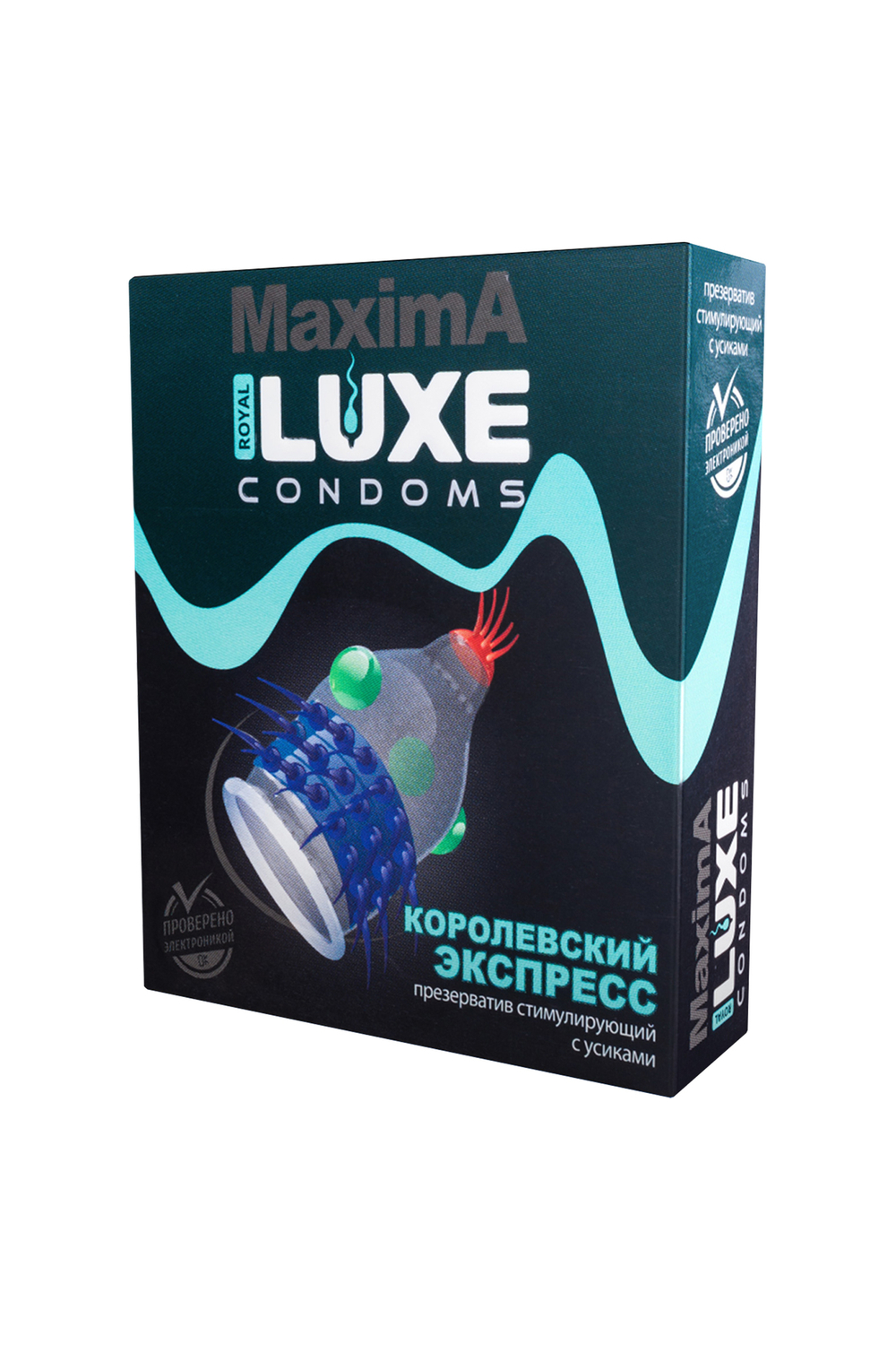 Презервативы Luxe Maxima Королевский экспресс, 1 шт