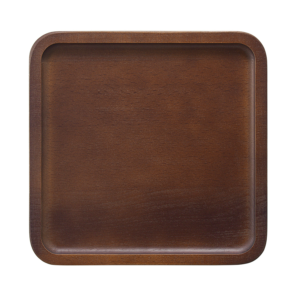 Поднос деревянный 20х20см Bergenson Bjorn Bernt орех