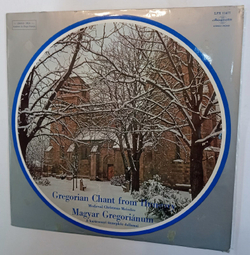 Винтажная виниловая пластинка Schola Hungarica Magyar Gregorianum Gregorian Chant From Hungary Medieval Christmas Melodies Средневековые Рождественнские Мелодии (Hungary 1978)
