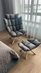 Оттоманка Hush серая