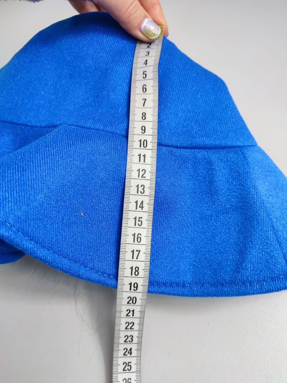 Шляпа карнавальная синяя